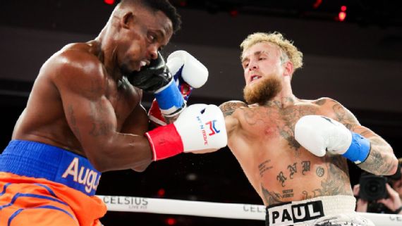 Jake Paul completes Andre August with awful first-round KO